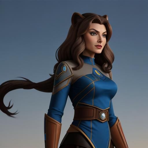 Deanna Troi as a Star Wars Character