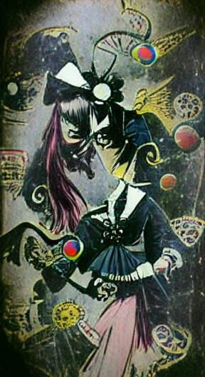 Victorian Goth Comic Book Cover Art