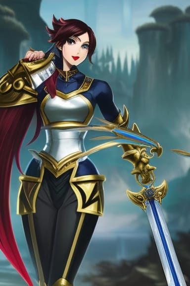 Fiora Laurent: League of Legends Duelist Portrait