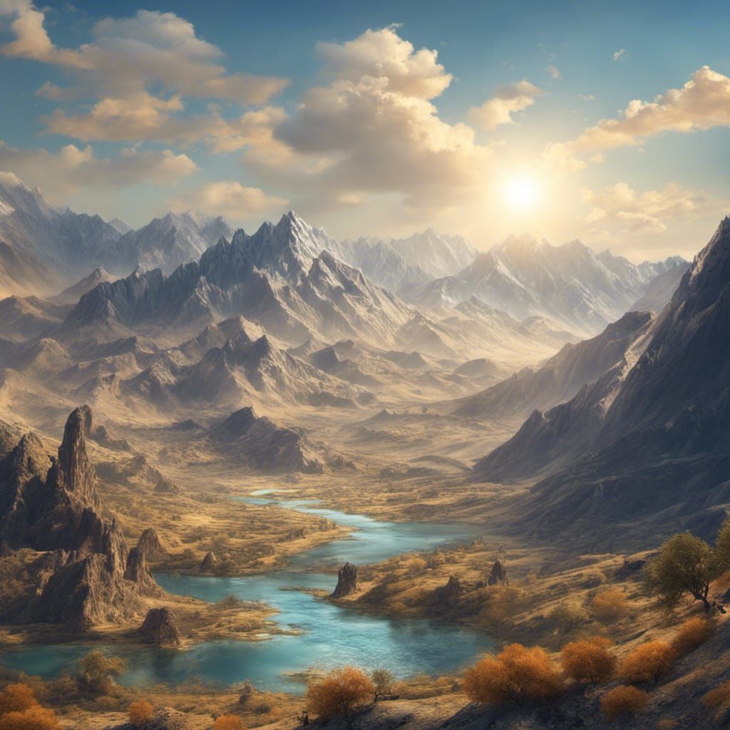 Afghanistan Landscape in Unreal Engine 5