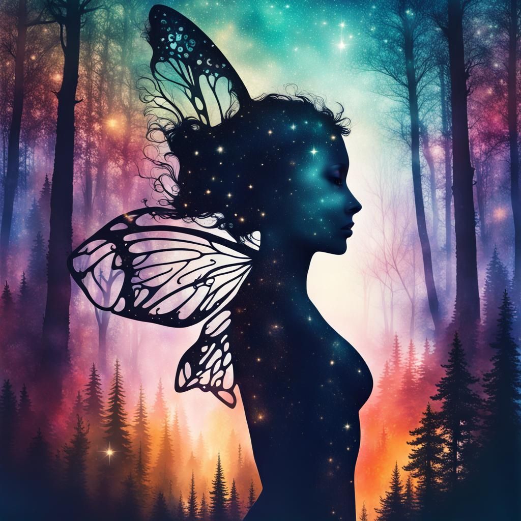 Fairy in the forest