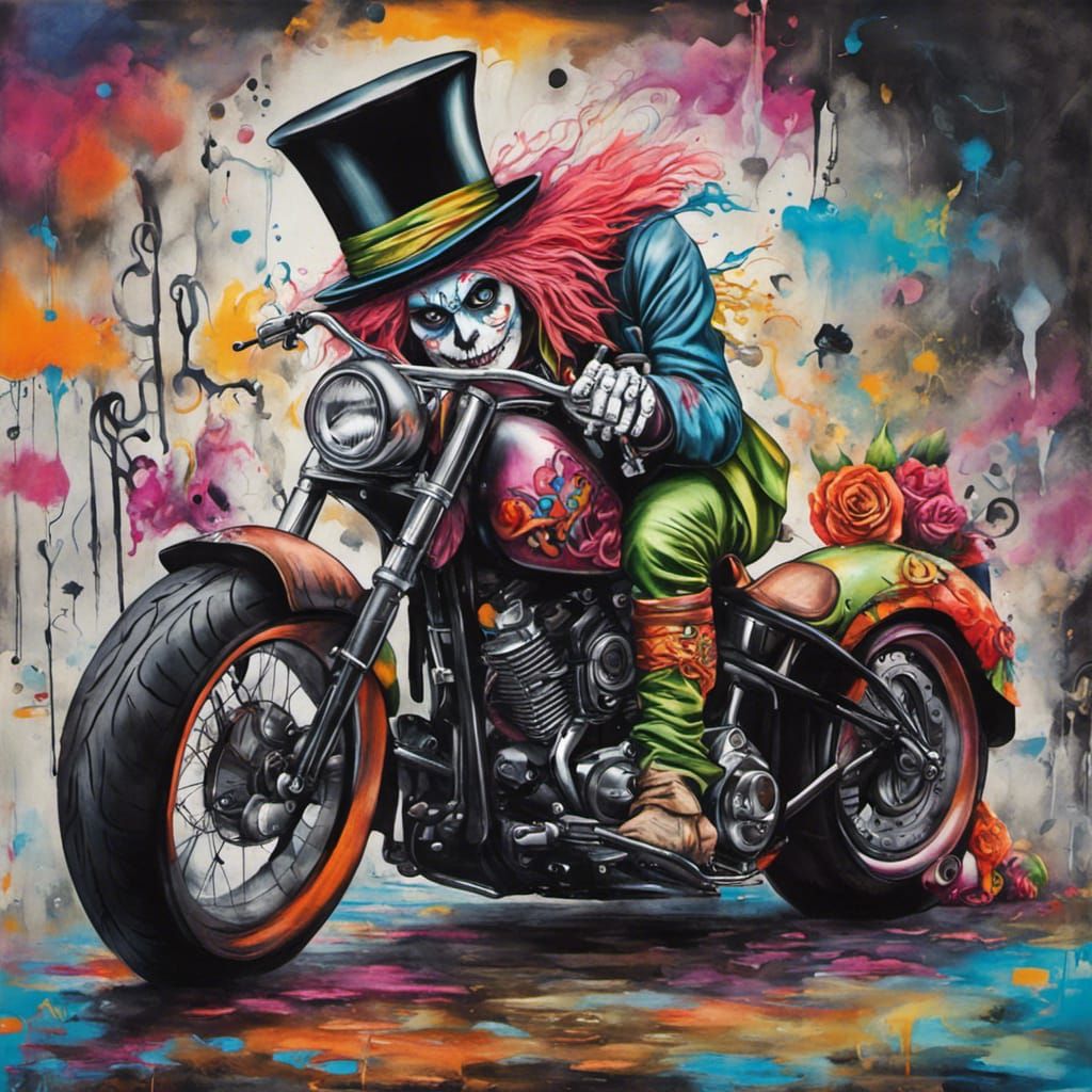 Mad Hatter's Day of the Dead Ride