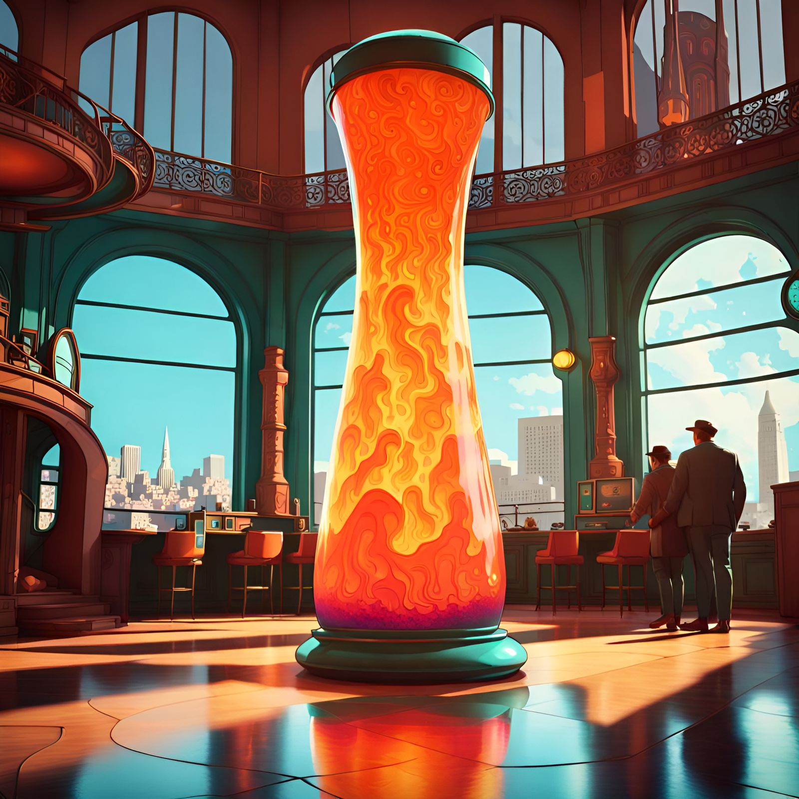 Giant Lava Lamp Invades 1960s San Francisco