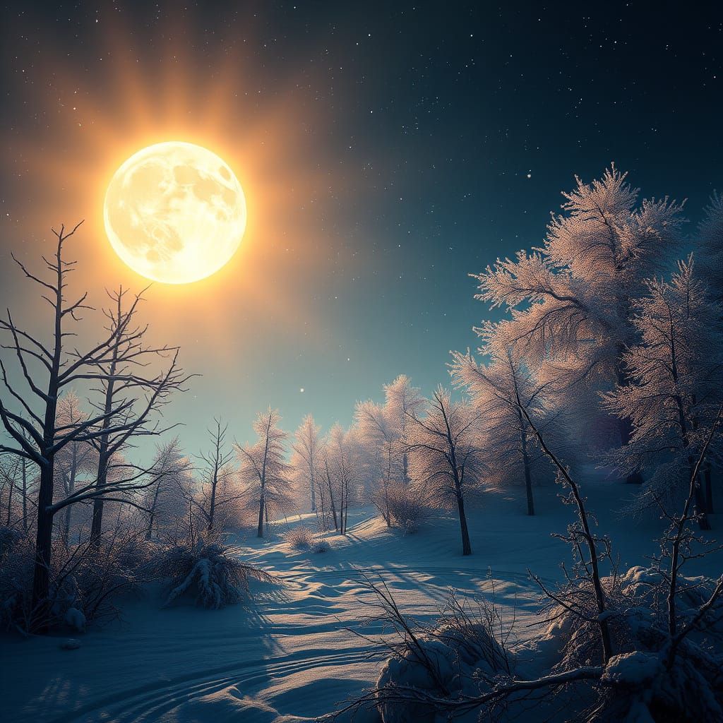 Rebirth of the Frozen Earth in Ethereal Splendor