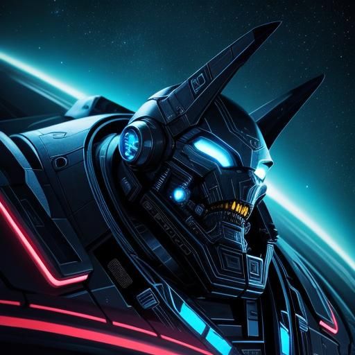 Alien Pirate in Spaceship: Sci-Fi Concept Art