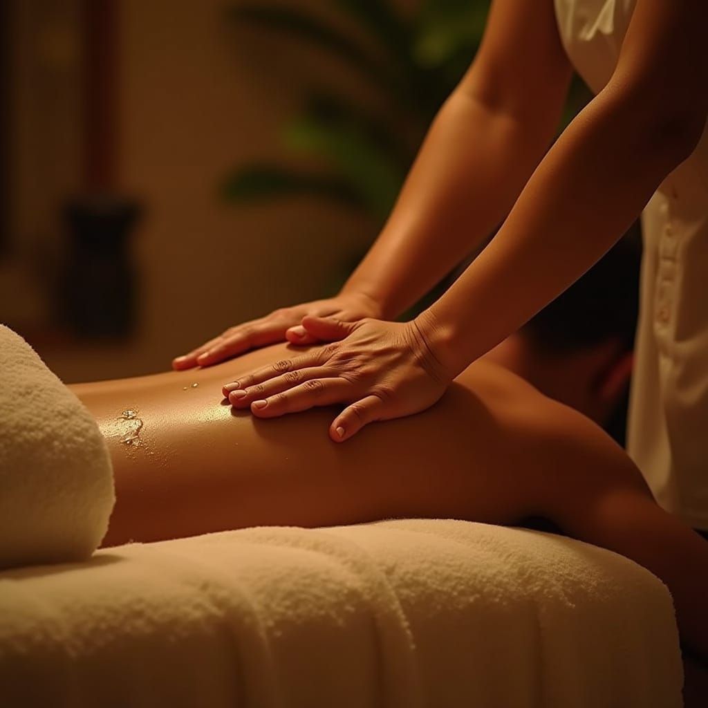 Ayurvedic Kerala Massage: Serene Bliss in Earth Tones