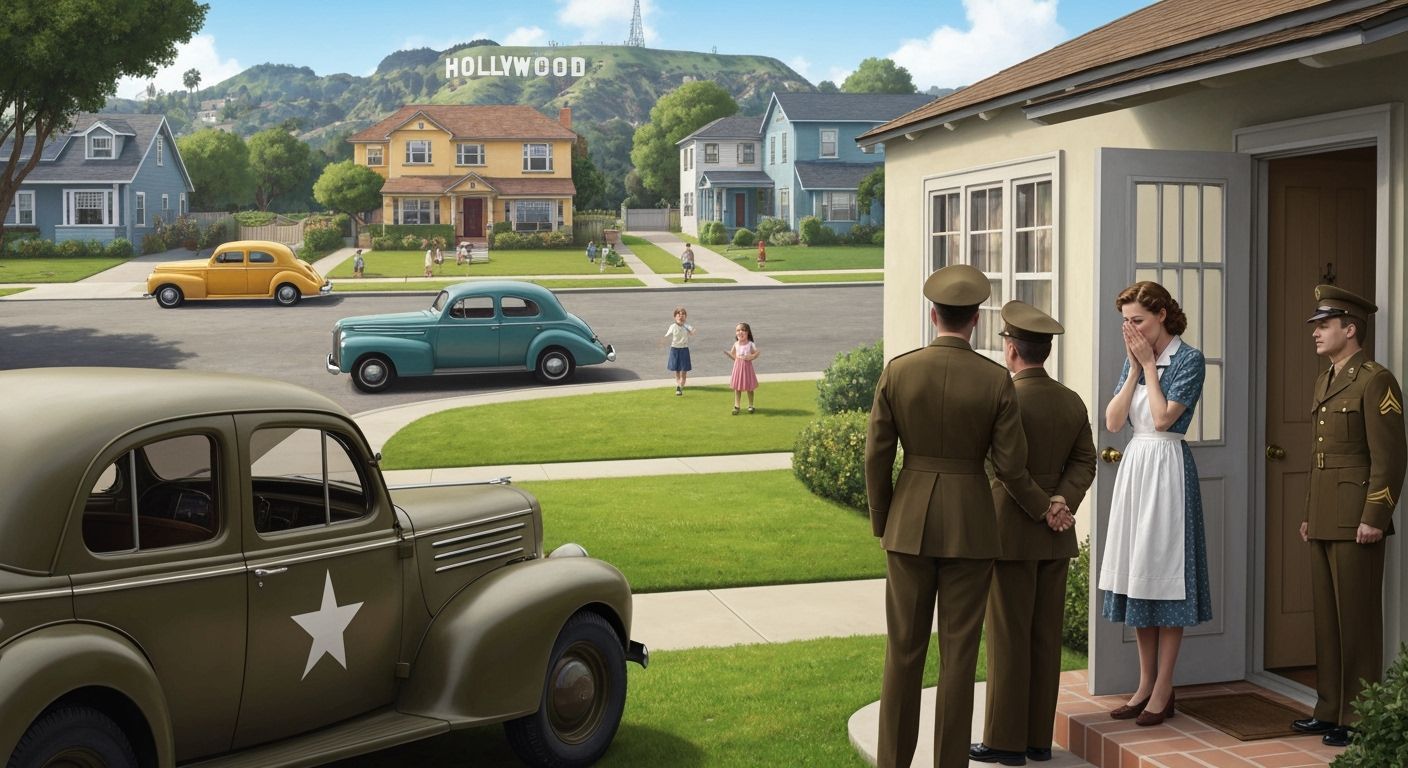 Sorrow on a Sunny Afternoon in 1940s Los Angeles