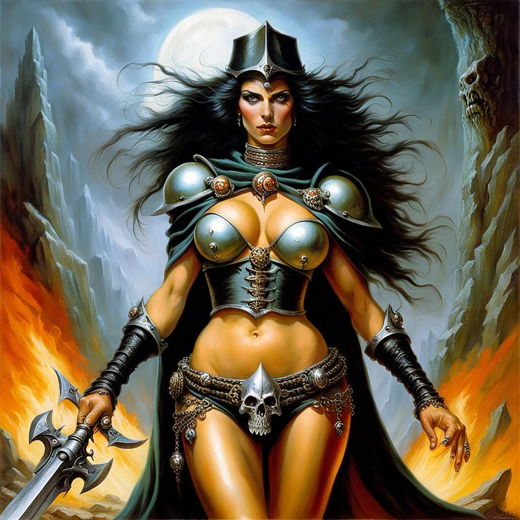 Boris Vallejo inspired