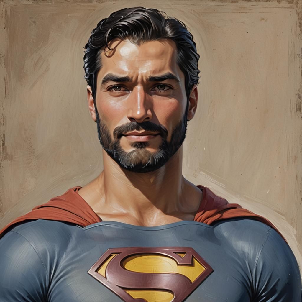 Friendly Bearded Man in Space, Comic Book Art