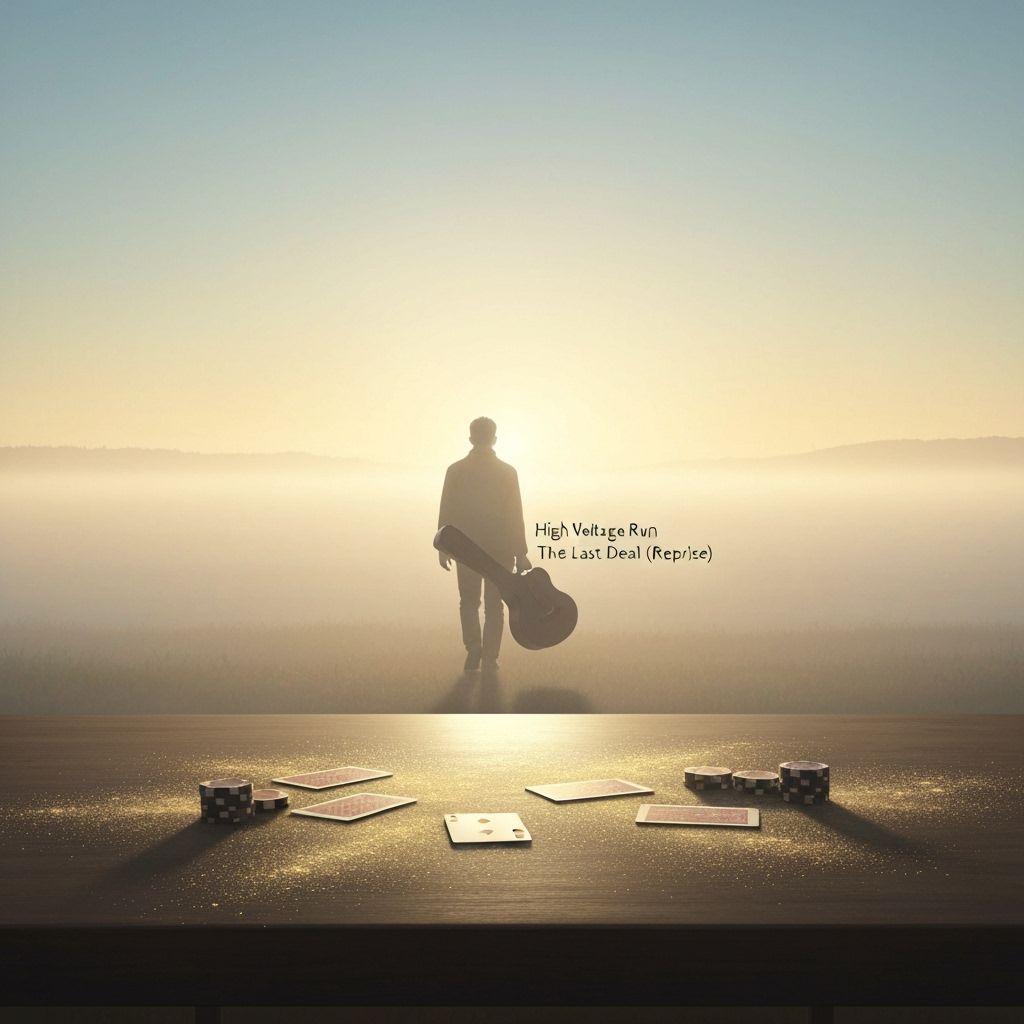 Lone Figure Reflects at Dawn After The Last Deal