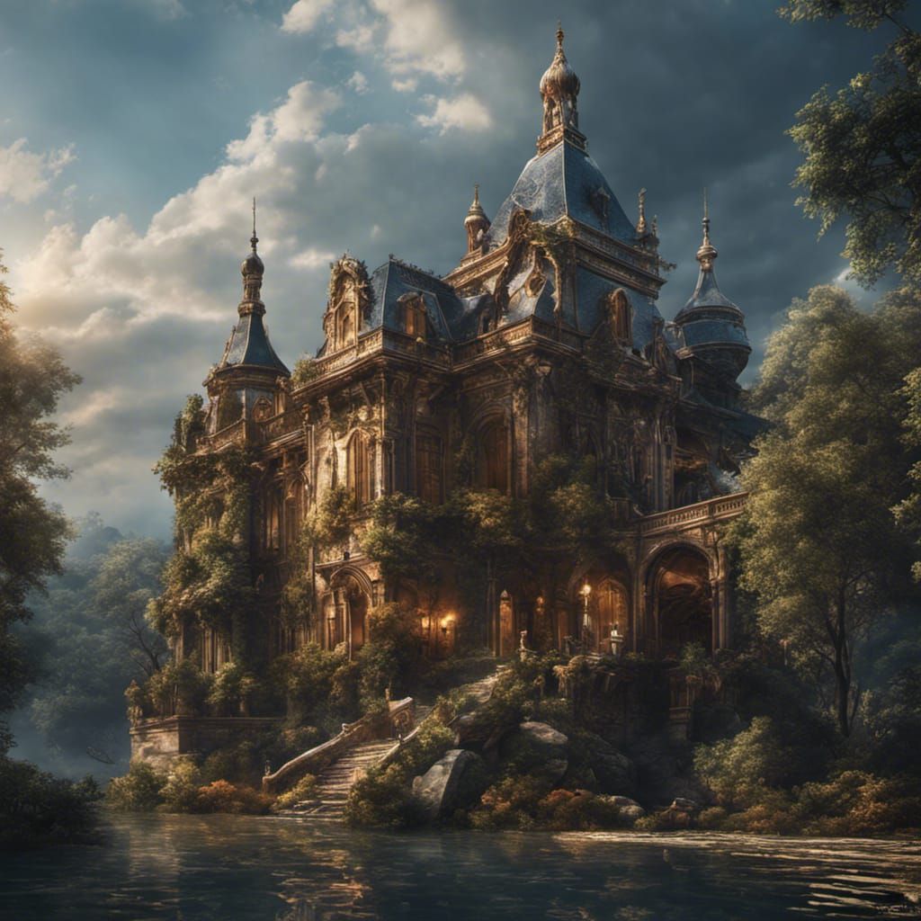 Mad Scientist's Spider: A Sci-Fi Horror Artwork