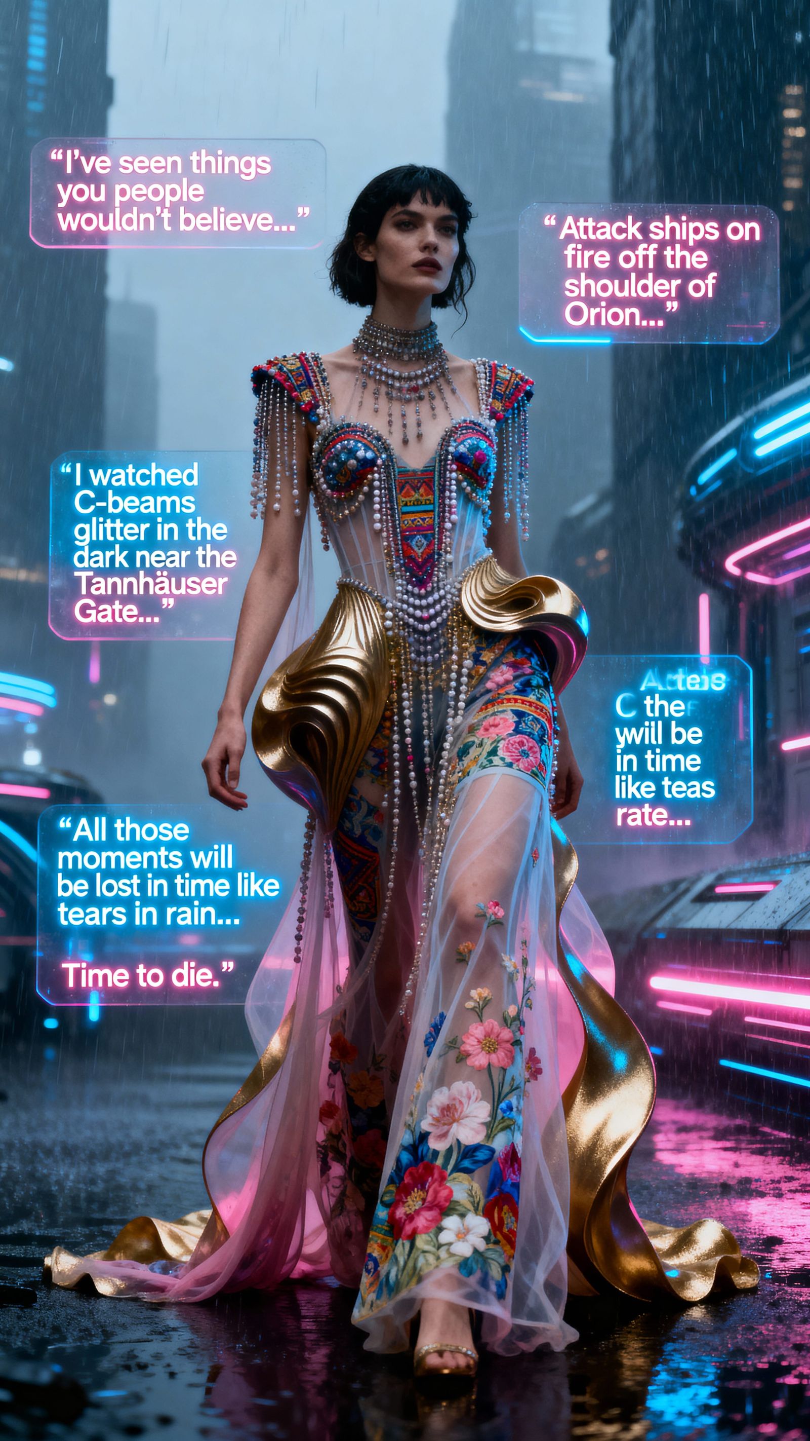 Tannhäuser Gate Vision: Tears in Rain