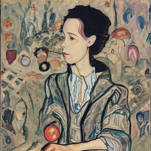 Vampire Reads Music: Inspired by Art Nouveau