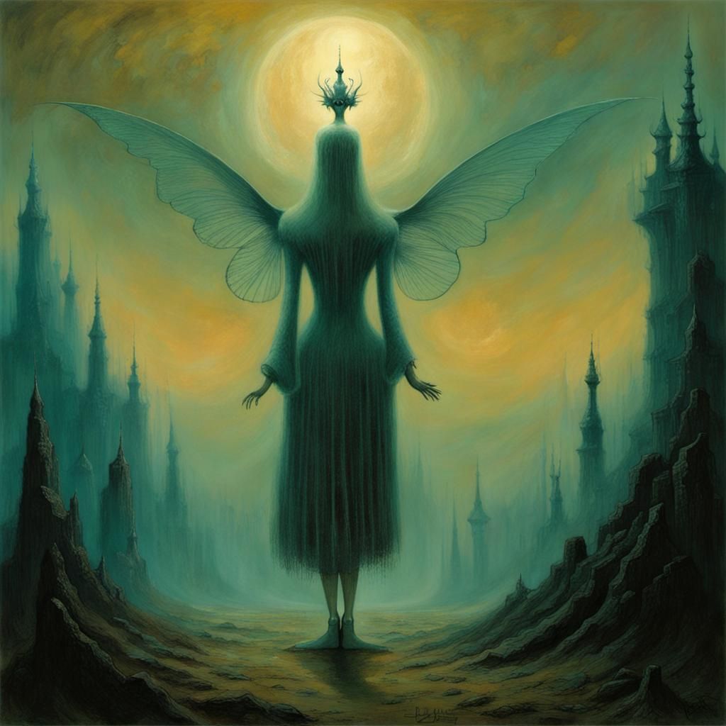 Glinda as Gothic Artwork