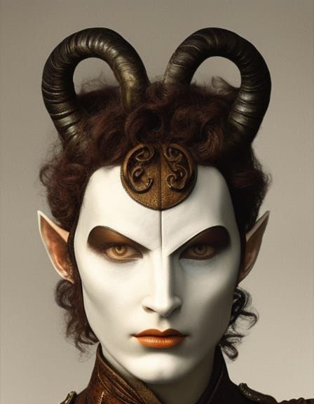 Faun Judge in Contemporary Courtroom: Del Toro Style