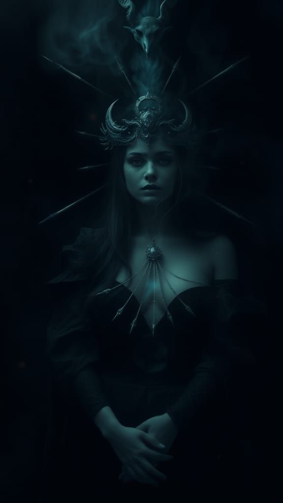 Grimdark Seraphim: A Voluptuous Mythological Vision