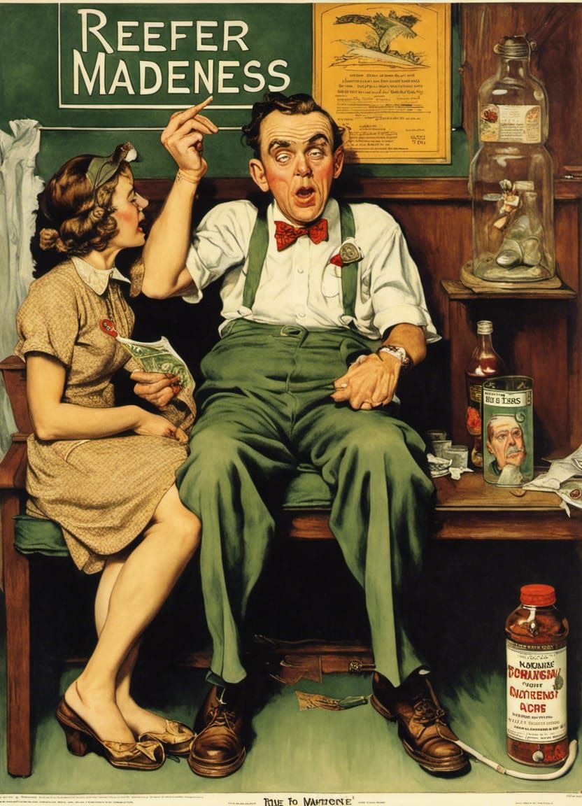 Reefer Madness in Rockwell Style