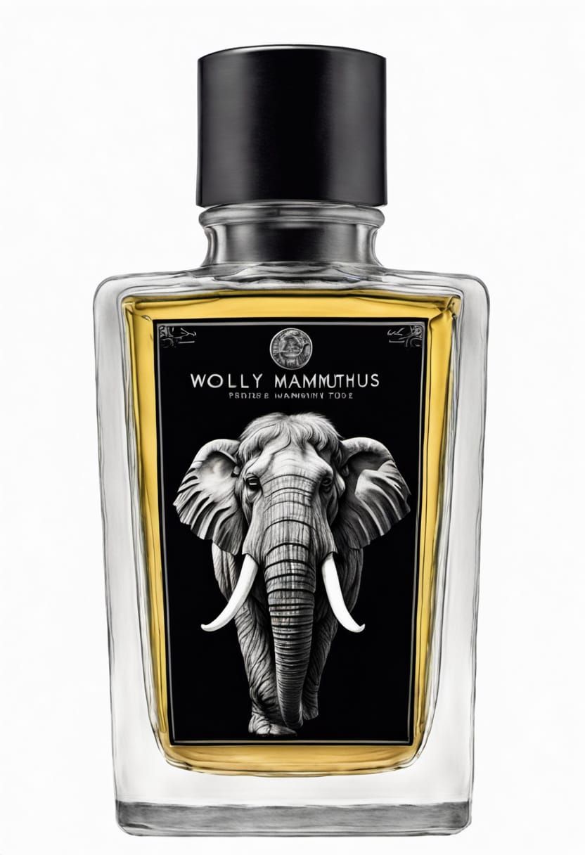 Zoologist woolly mammoth (Mammuthus primigenius) Perfume Bot...