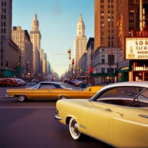 Vintage 1970s Street View