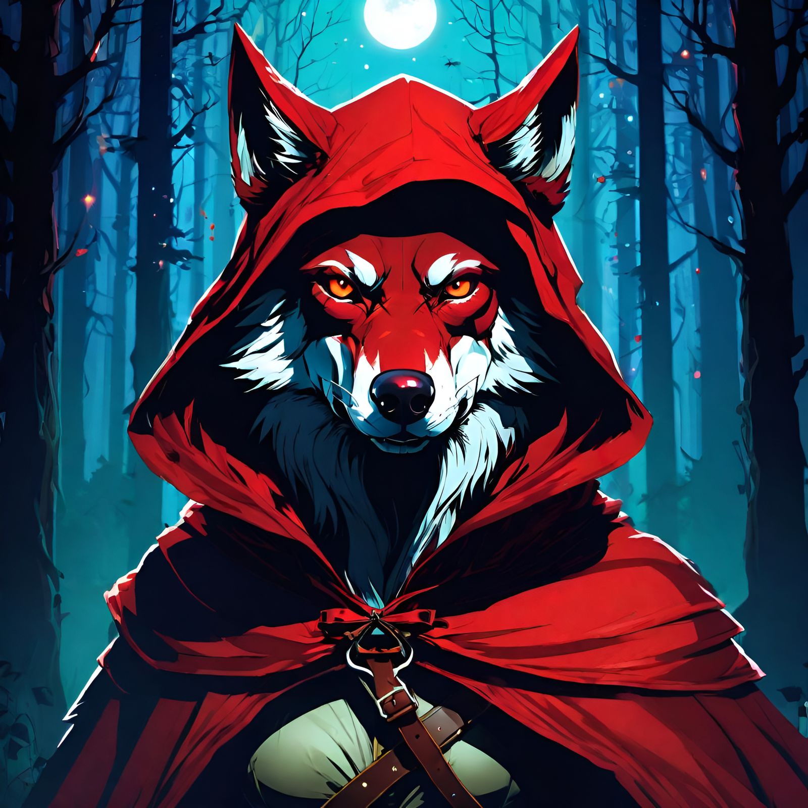 Little Red Riding Hood as the Big Bad Wolf (Juggernaut XL v5)