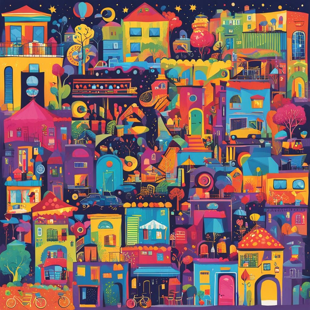 AI Generated Funky Town