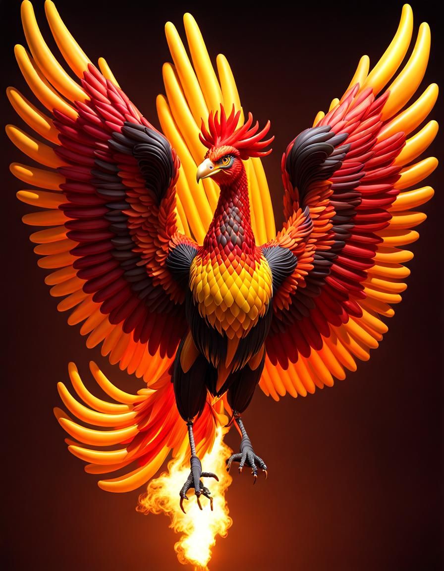 Balloon Phoenix Rising: A Volumetric Render