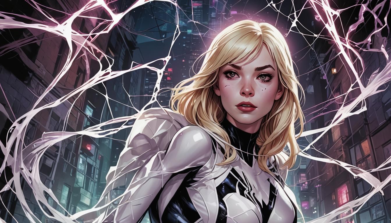 Ghost Spider Gwen Stacy: Comic Book Art