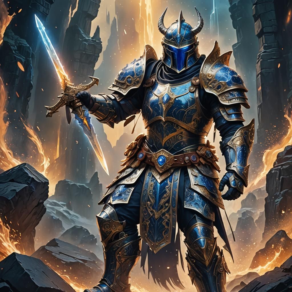 Legendary Warrior Unsheathes Behemoth Sword