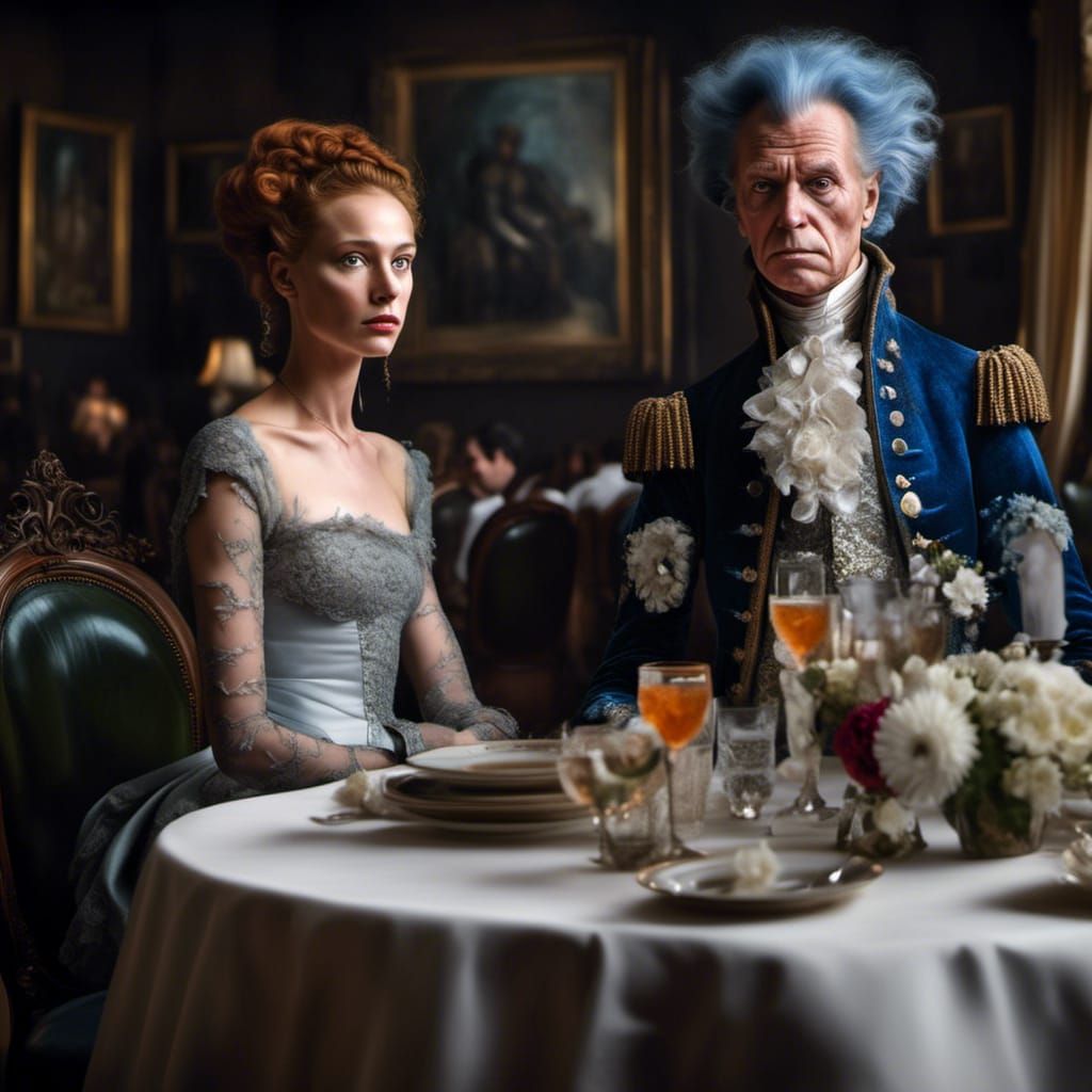 Characters from History Come Alive at Party