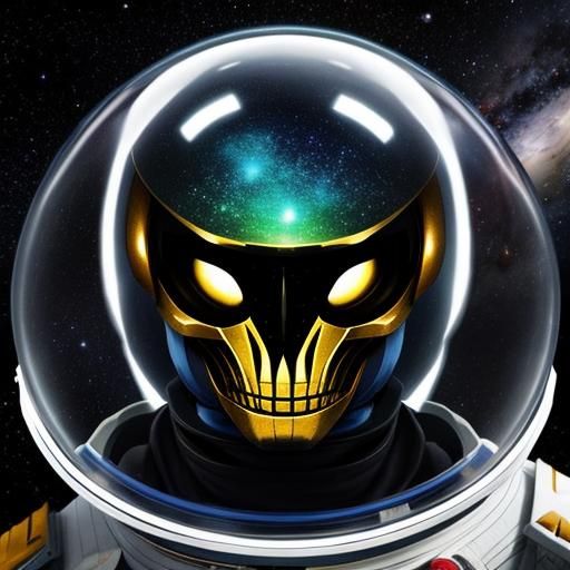 AI Generated Image of a Space Alien