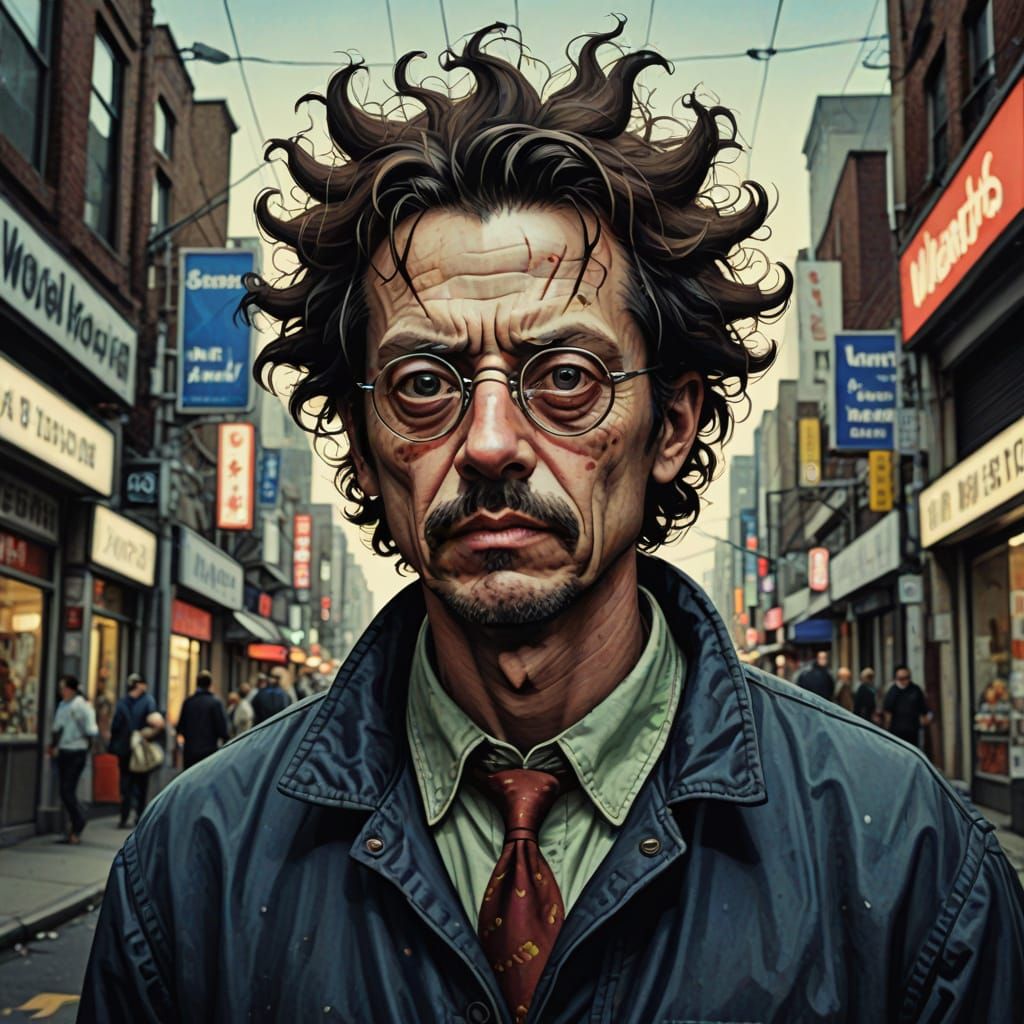 AI Generated Image of the Concept: Weird