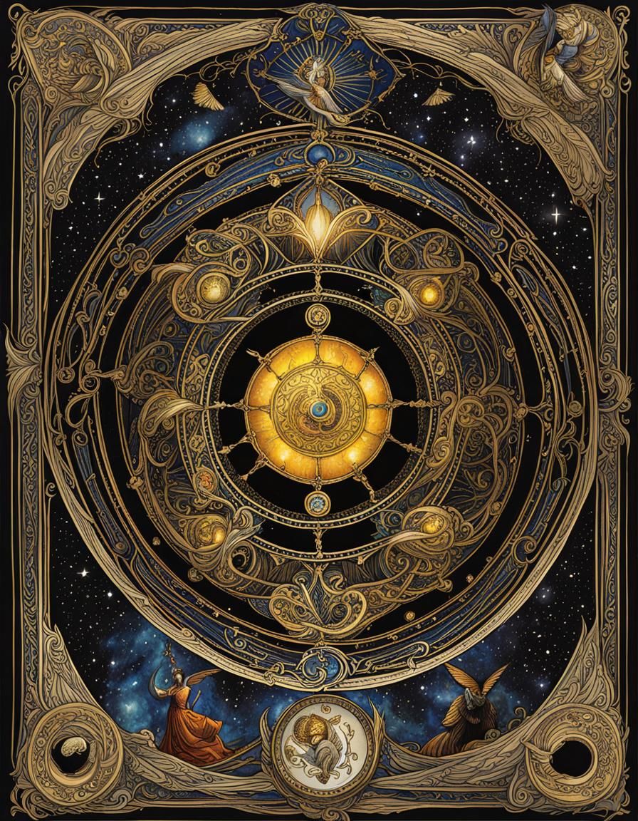 Mystic Tarot Card: Clarity and Purpose