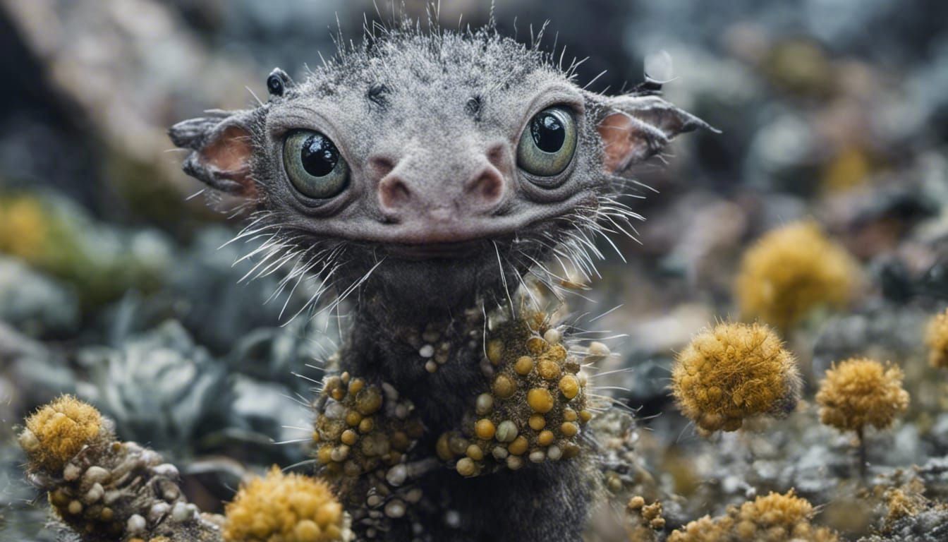 Alien People and Pets in Hyper-Real Glazed Art