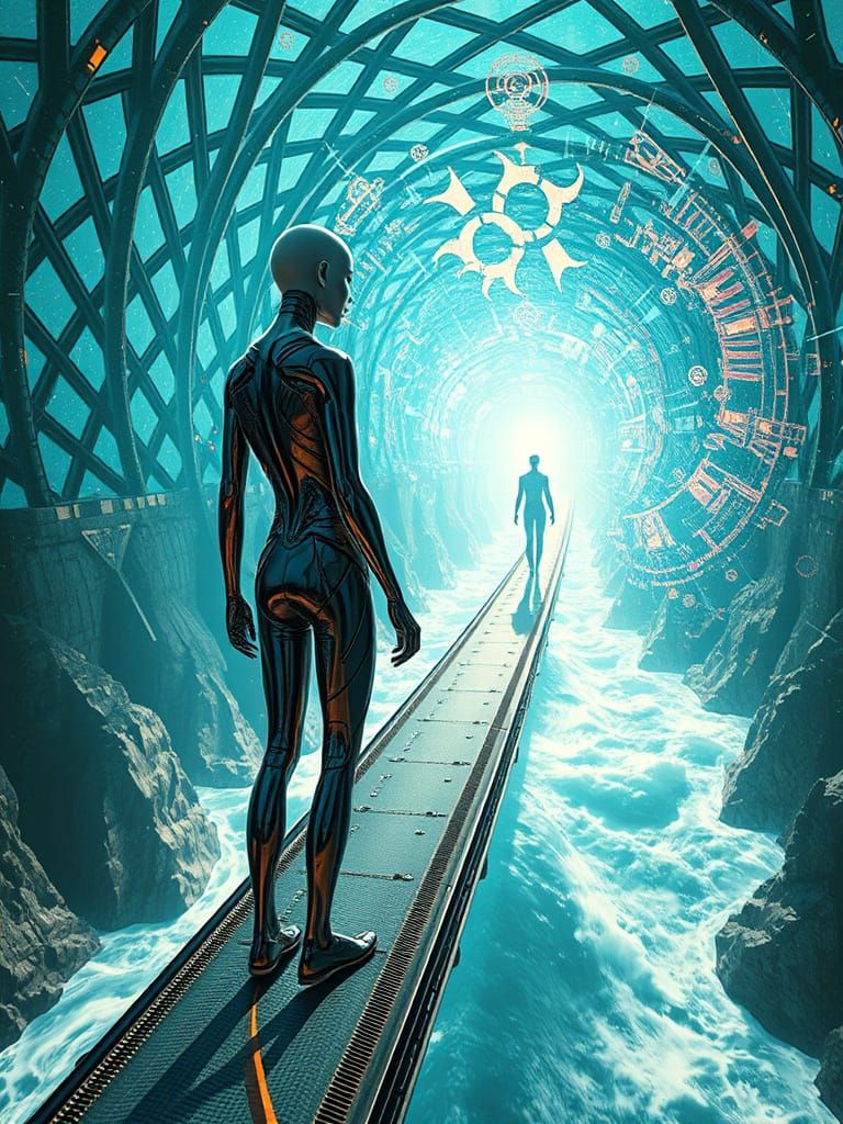 Sleek Android at the Edge of Transformation