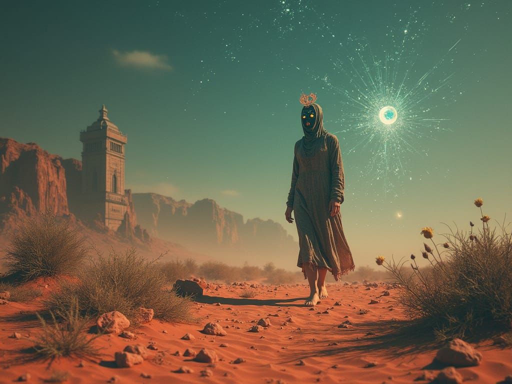 Archivist in Desert of Shattered Circuitry