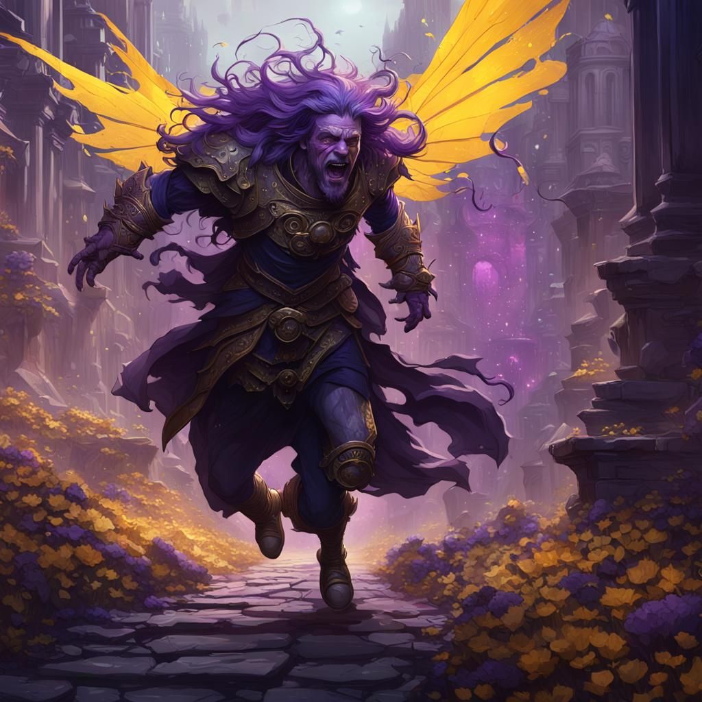 Dark Fantasy Masterpiece in Hyperdetailed Style