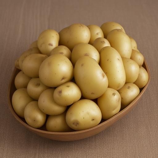 Simple AI-Generated Image of a Potato