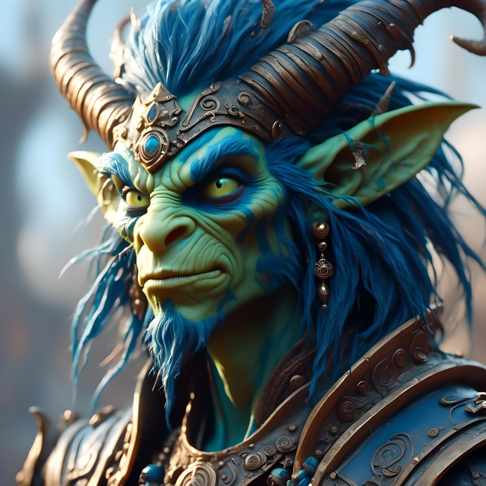 Green Aquatic Goblin, Sea Witch