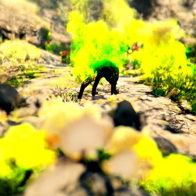 spotted in flaming green canyon