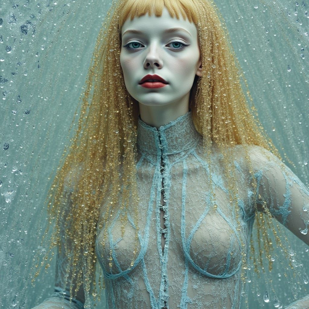 Subglacial Frost Effervescence in Ash and Gold