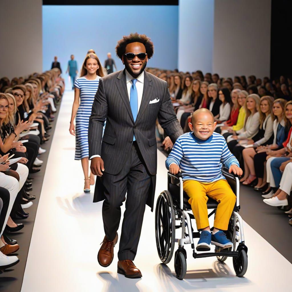 Diverse Fashion Show Struts its Stuff on the Catwalk