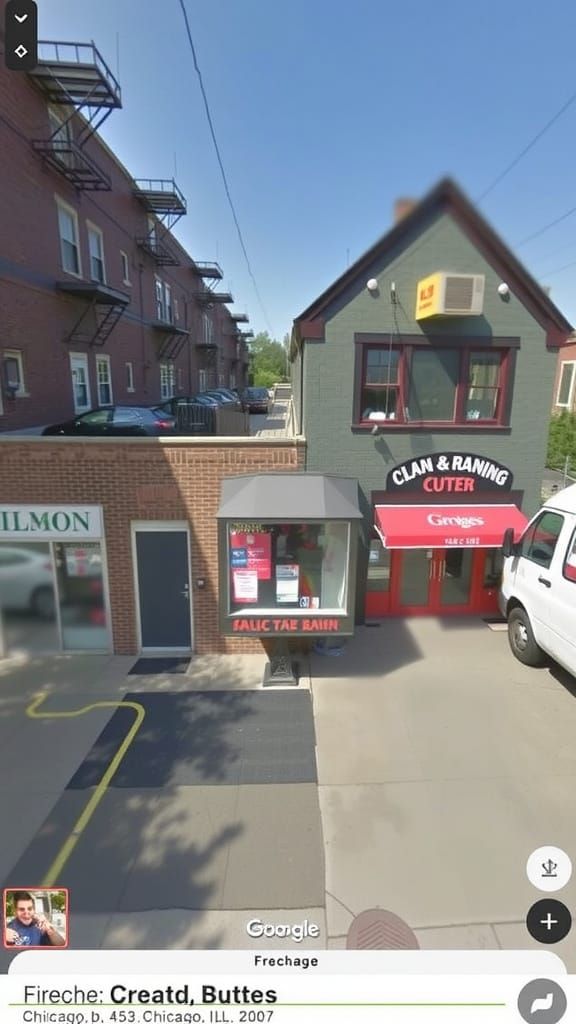 Chicago Street View: 5239 W Deming Pl in 2007