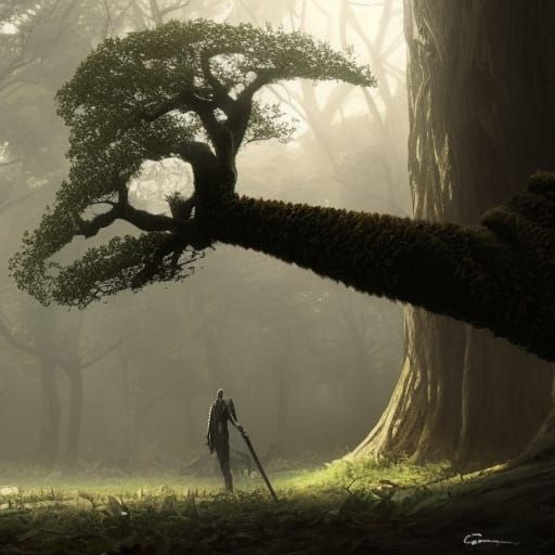 Death and Tree Handshake, Concept Art