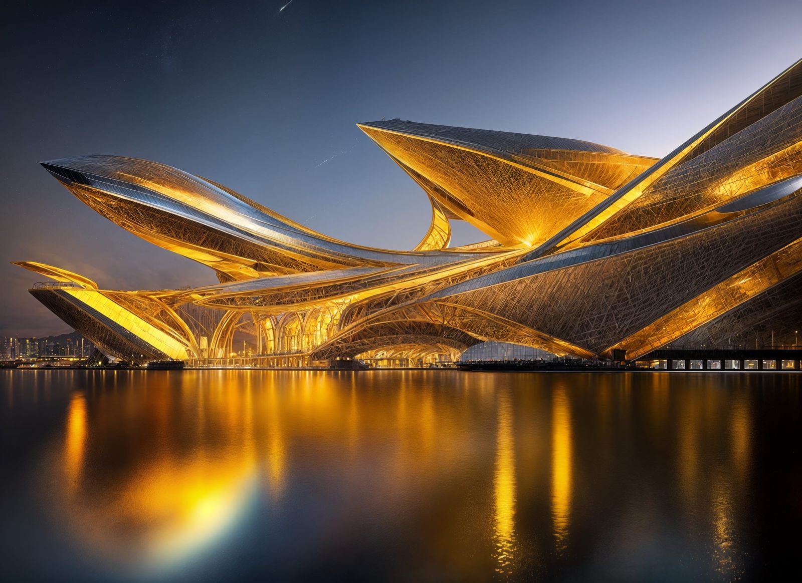 Monumental Architectural Megastructure by Zaha Hadid
