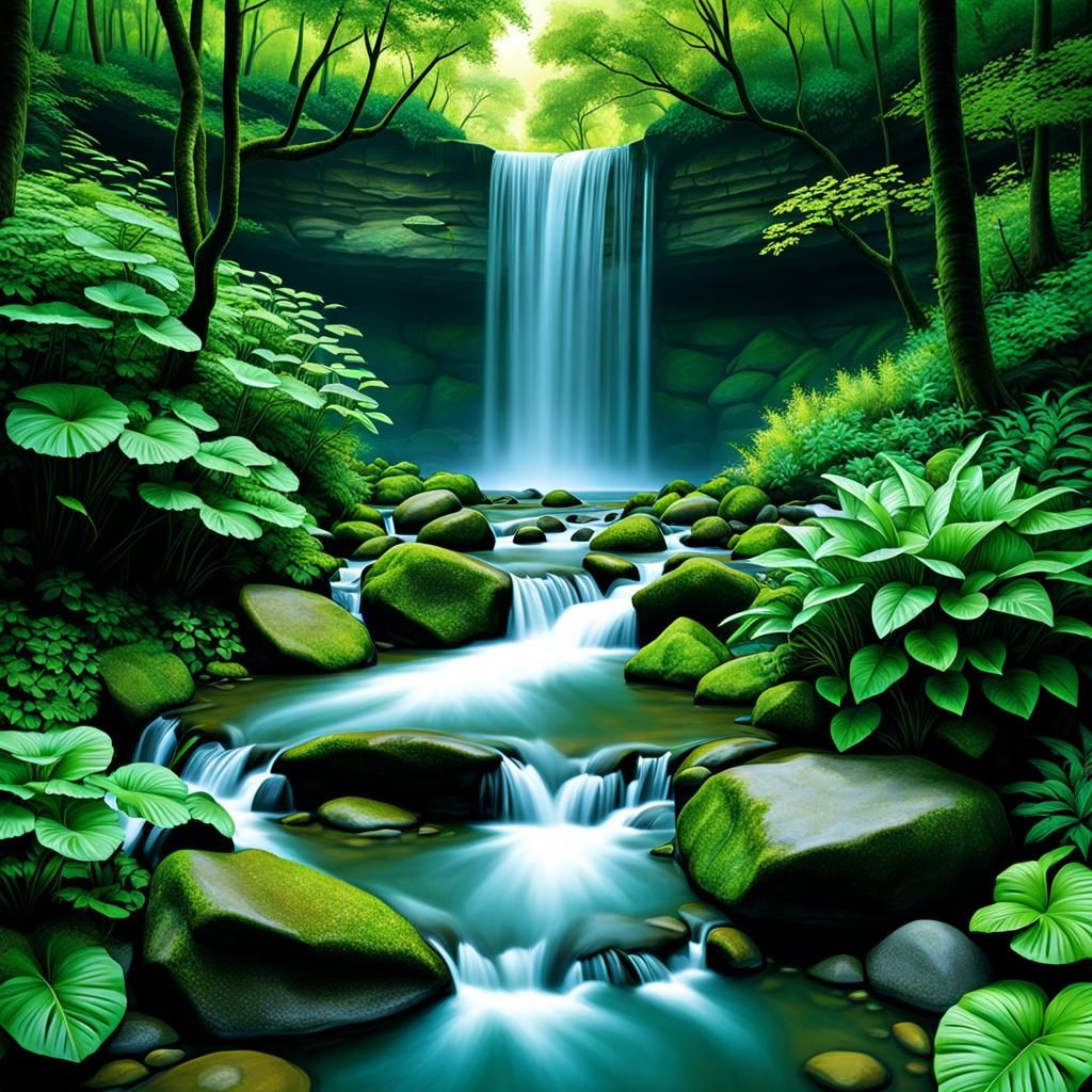 Eternal Present: An AI Generated Concept