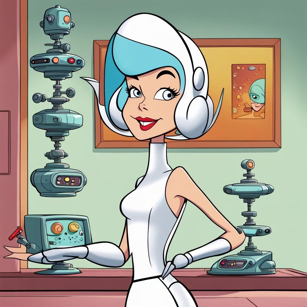 Robotina 
Rosie from the jetsons