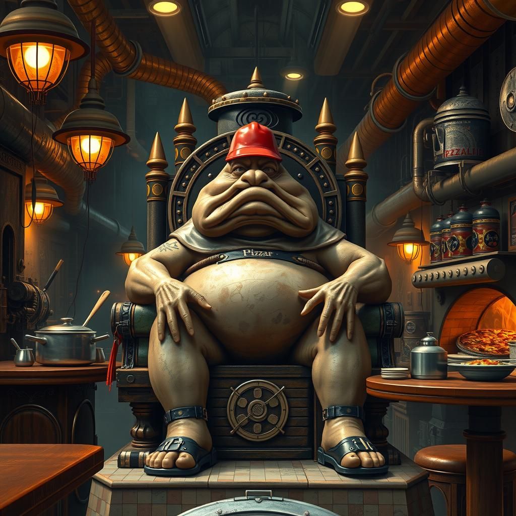 Jabba the Pizza: Sci-Fi Pizzeria Crime Lord