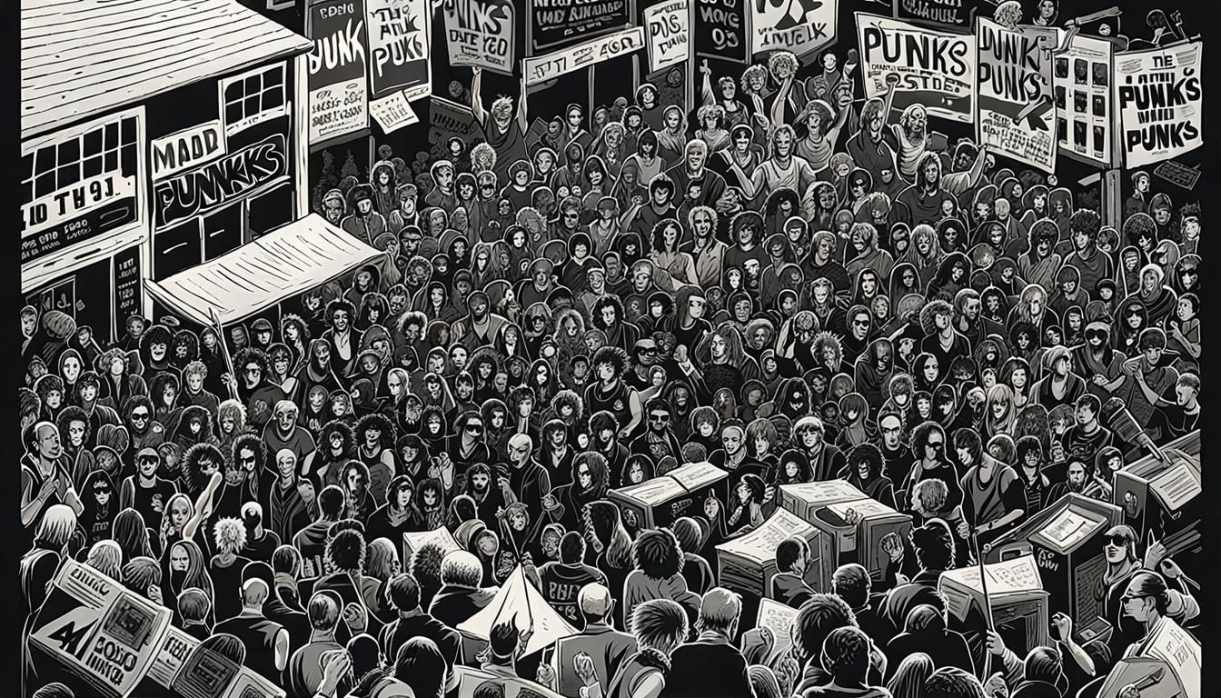 Gathering of Punks..