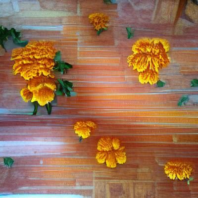 Image of Marigolds Generated by AI