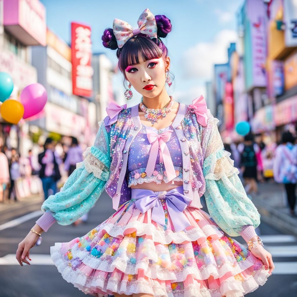 Harajuku Street Style Fashion Photography